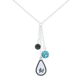 Gamedays Gear MLB Teardrop Dangle Necklace N025 - 2011