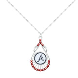 Gamedays Gear MLB Teardrop Rhinestone Necklace N031 - 2002