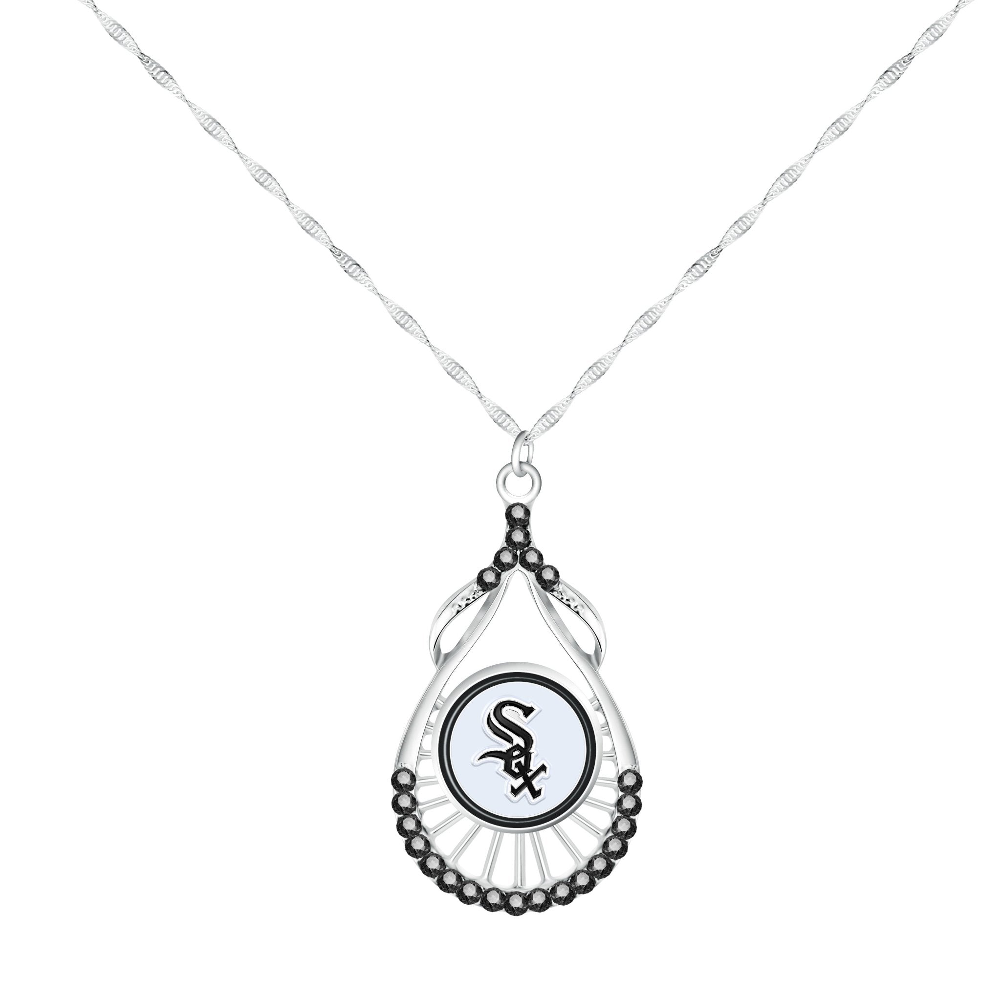 Gamedays Gear MLB Teardrop Rhinestone Necklace N031 - 2006