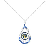 Gamedays Gear MLB Teardrop Rhinestone Necklace N031 - 2016