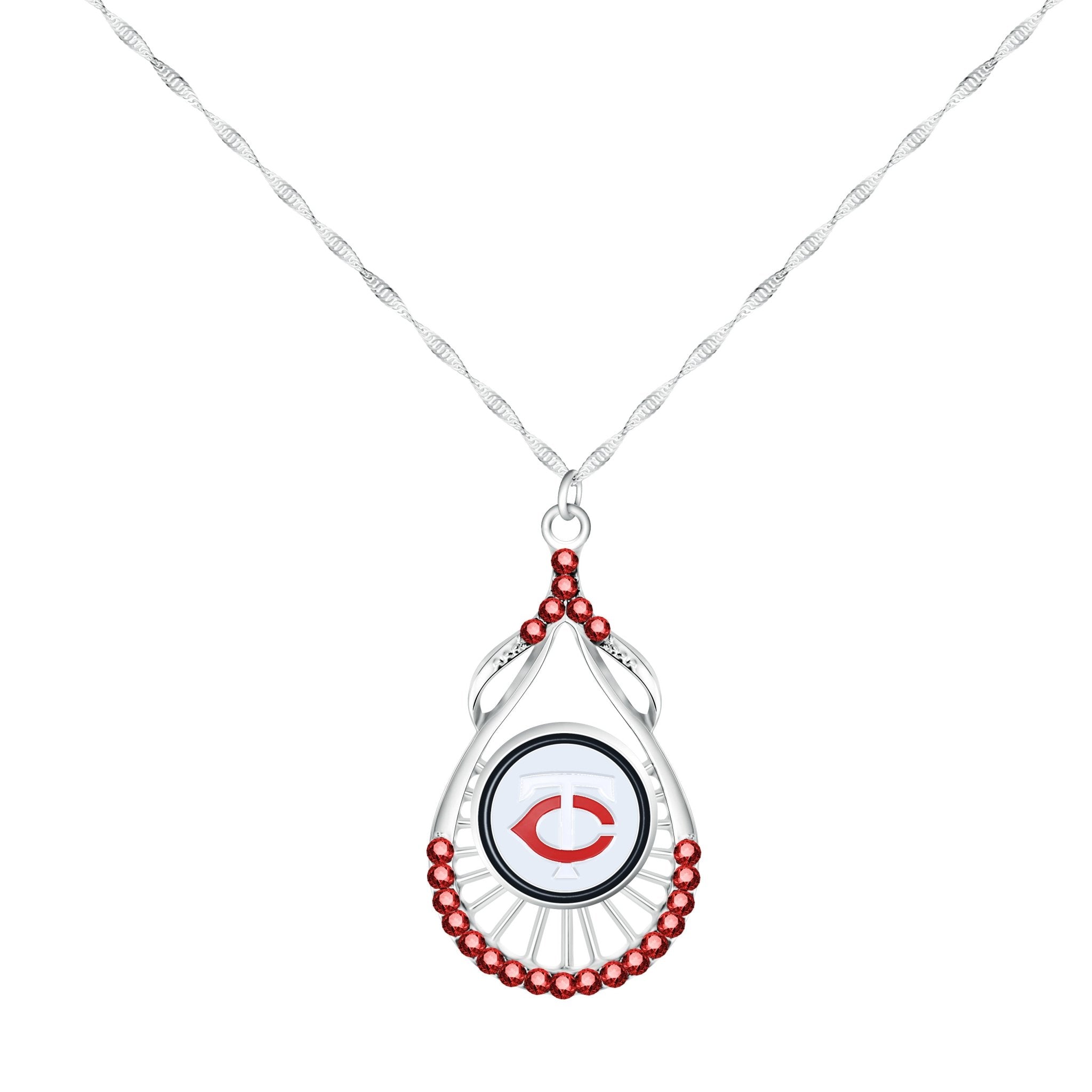 Gamedays Gear MLB Teardrop Rhinestone Necklace N031 - 2017