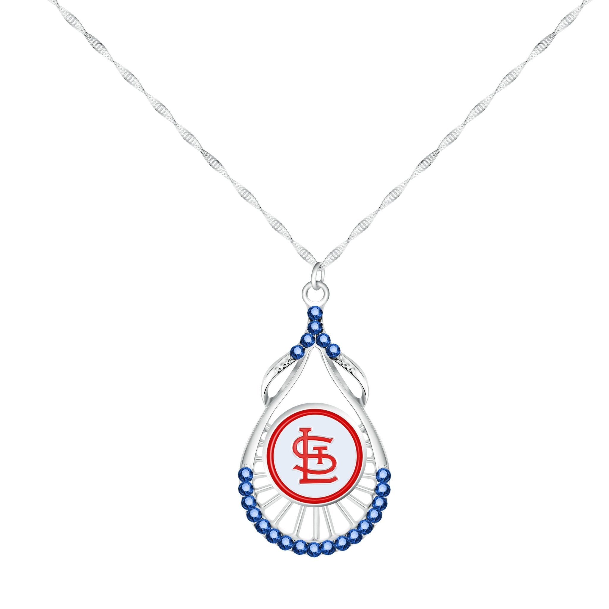 Gamedays Gear MLB Teardrop Rhinestone Necklace N031 - 2026
