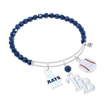 Gamedays Gear MLB Three Charm Logo Bead Bracelet B015 - 2027