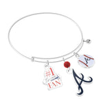 Gamedays Gear MLB Three Charm Logo Bracelet B005 - 2002