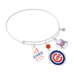 Gamedays Gear MLB Three Charm Logo Bracelet B005 - 2005