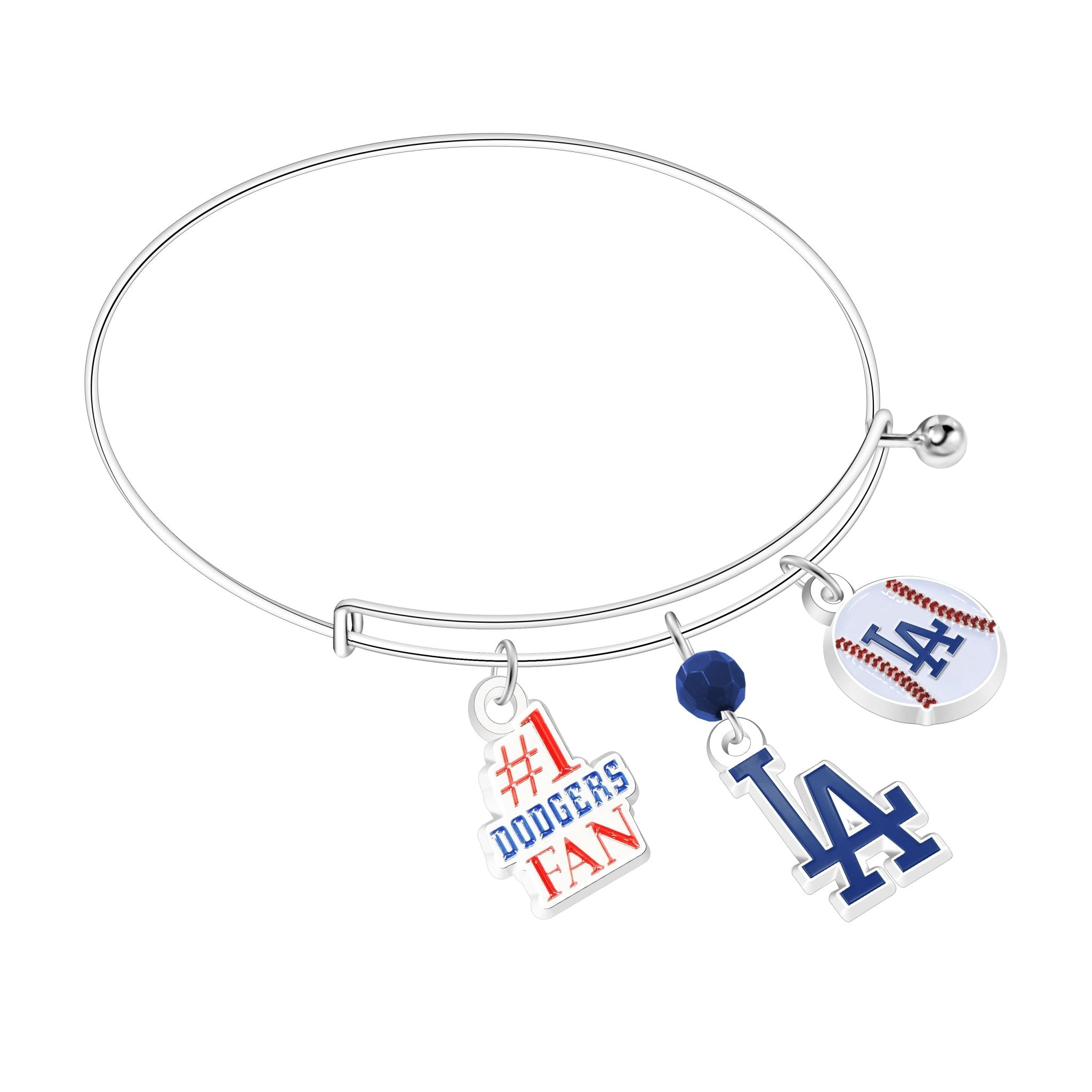 Gamedays Gear MLB Three Charm Logo Bracelet B005 - 2015