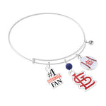 Gamedays Gear MLB Three Charm Logo Bracelet B005 - 2026