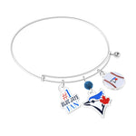 Gamedays Gear MLB Three Charm Logo Bracelet B005 - 2029