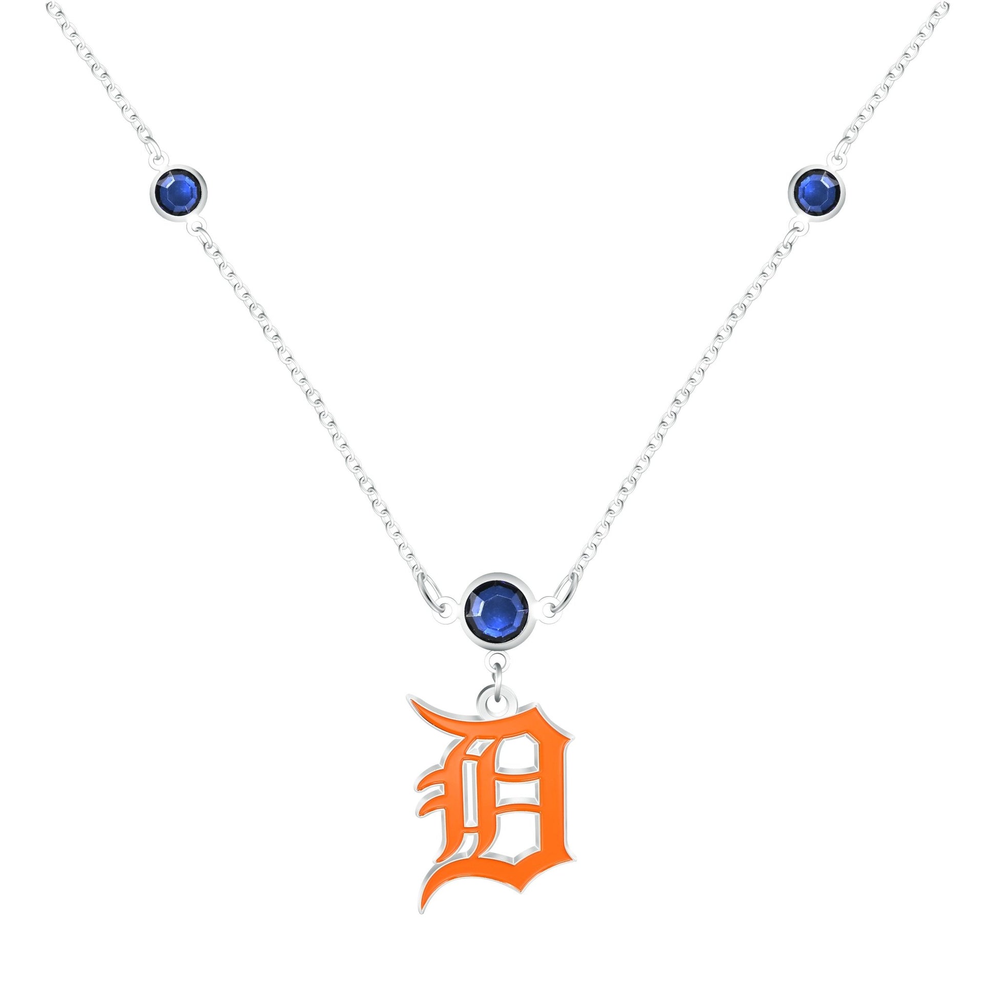 MLB Triple Beaded Necklace - Gamedays Gear - Detroit Tigers