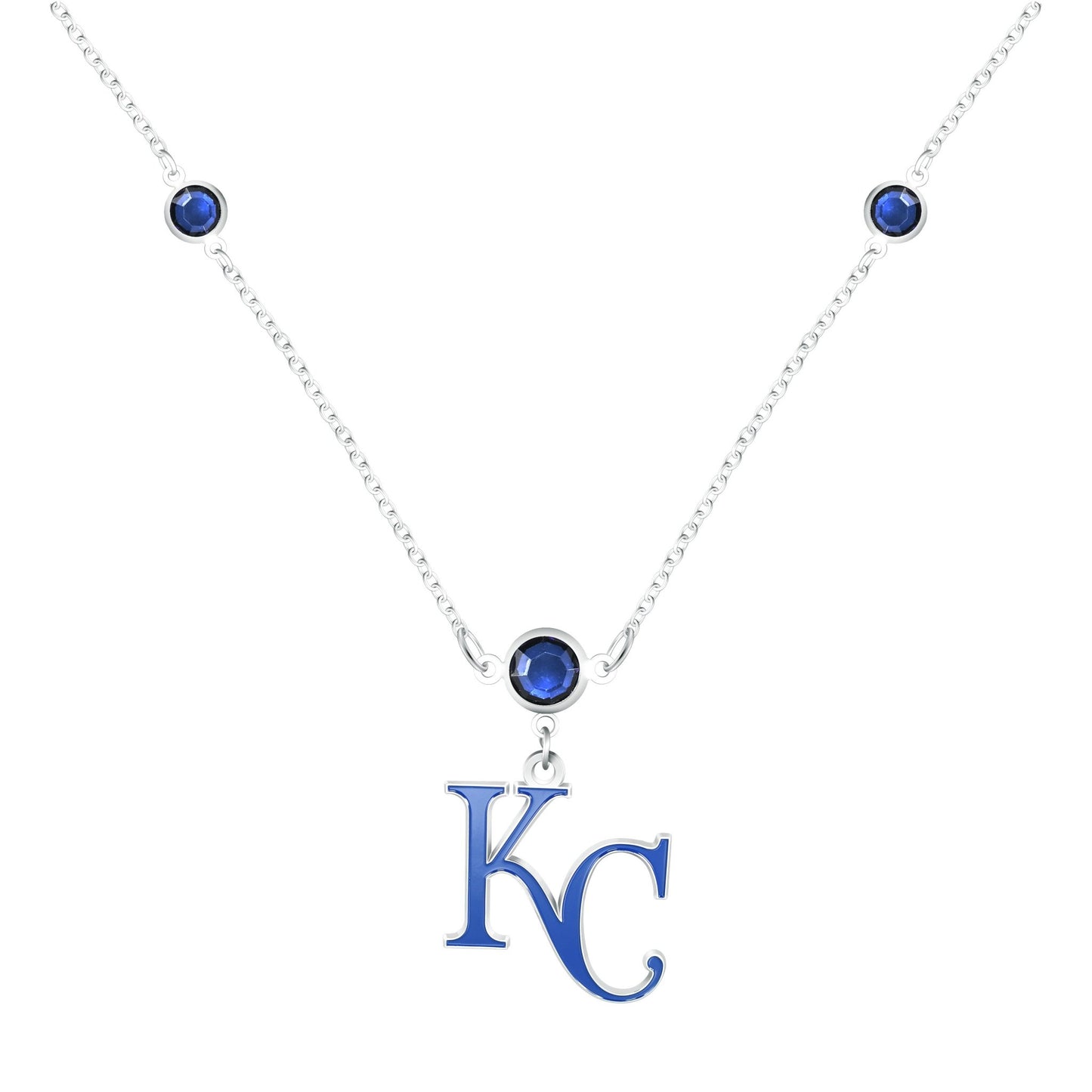 MLB Triple Beaded Necklace - Gamedays Gear - Kansas City Royals