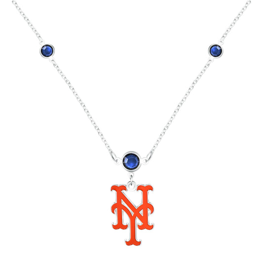 MLB Triple Beaded Necklace - Gamedays Gear - New York Yankees