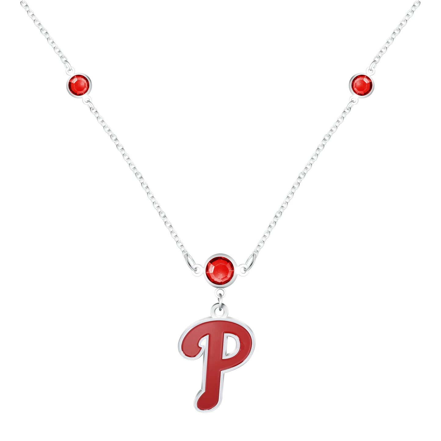 MLB Triple Beaded Necklace - Gamedays Gear - Philadelphia Phillies