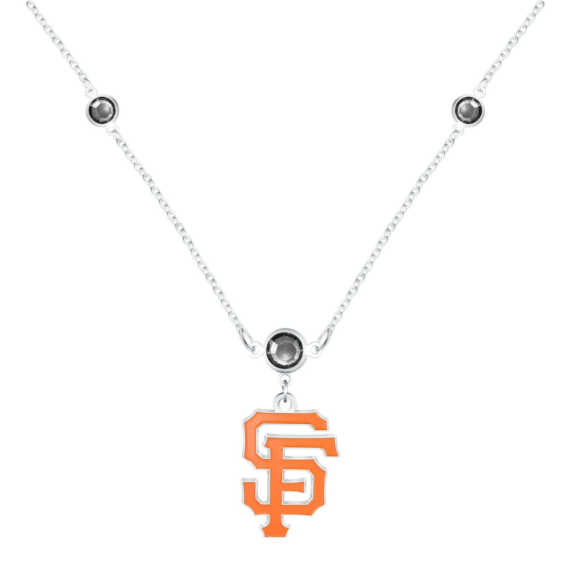 MLB Triple Beaded Necklace - Gamedays Gear - San Francisco Giants