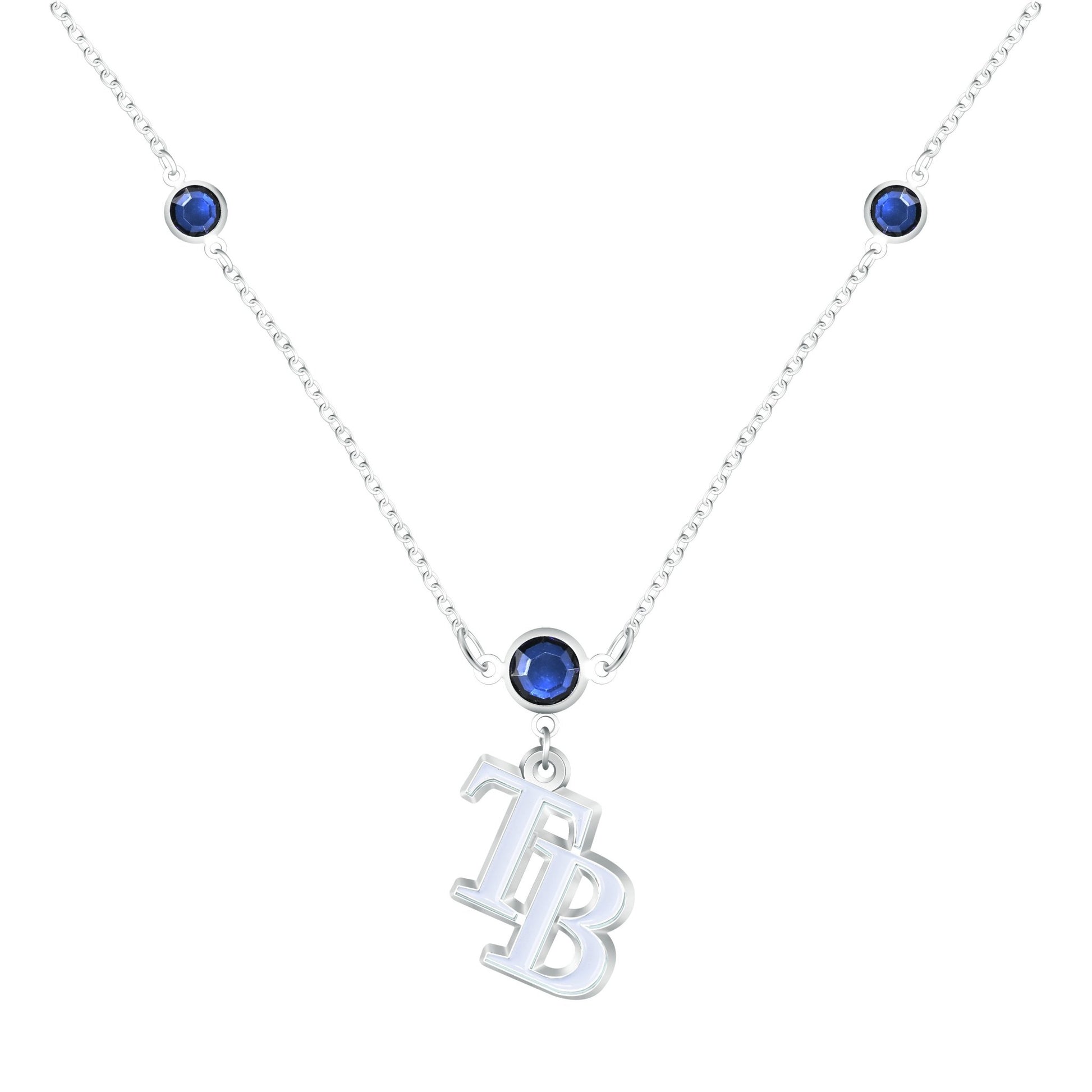 MLB Triple Beaded Necklace - Gamedays Gear - Tampa Bay Rays