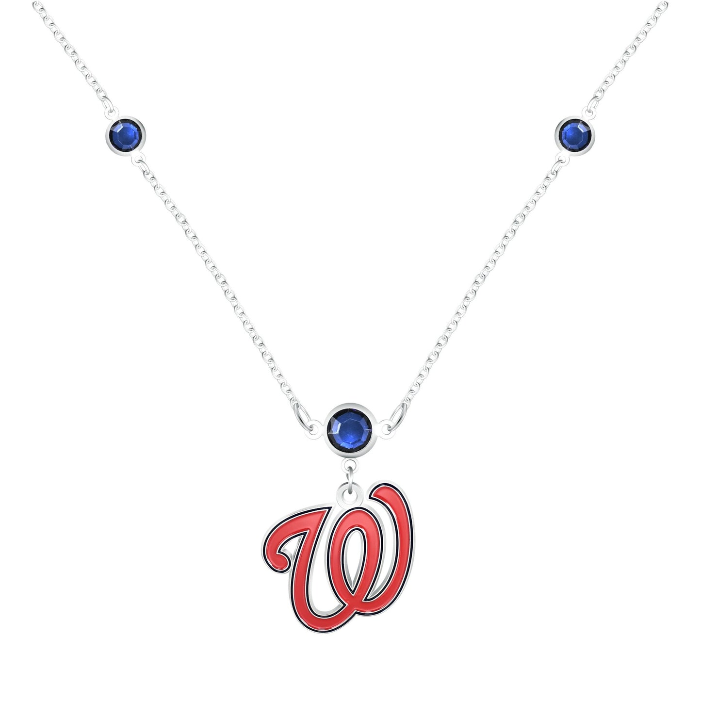 MLB Triple Beaded Necklace - Gamedays Gear - Washington Nationals