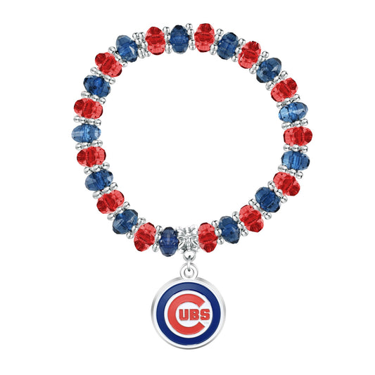 MLB Two-Tone Beaded Bracelet - Gamedays Gear - New York Yankees