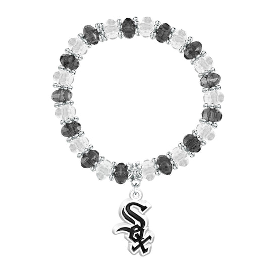 MLB Two-Tone Beaded Bracelet - Gamedays Gear - New York Yankees