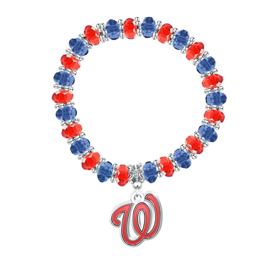 MLB Two-Tone Beaded Bracelet - Gamedays Gear - New York Yankees