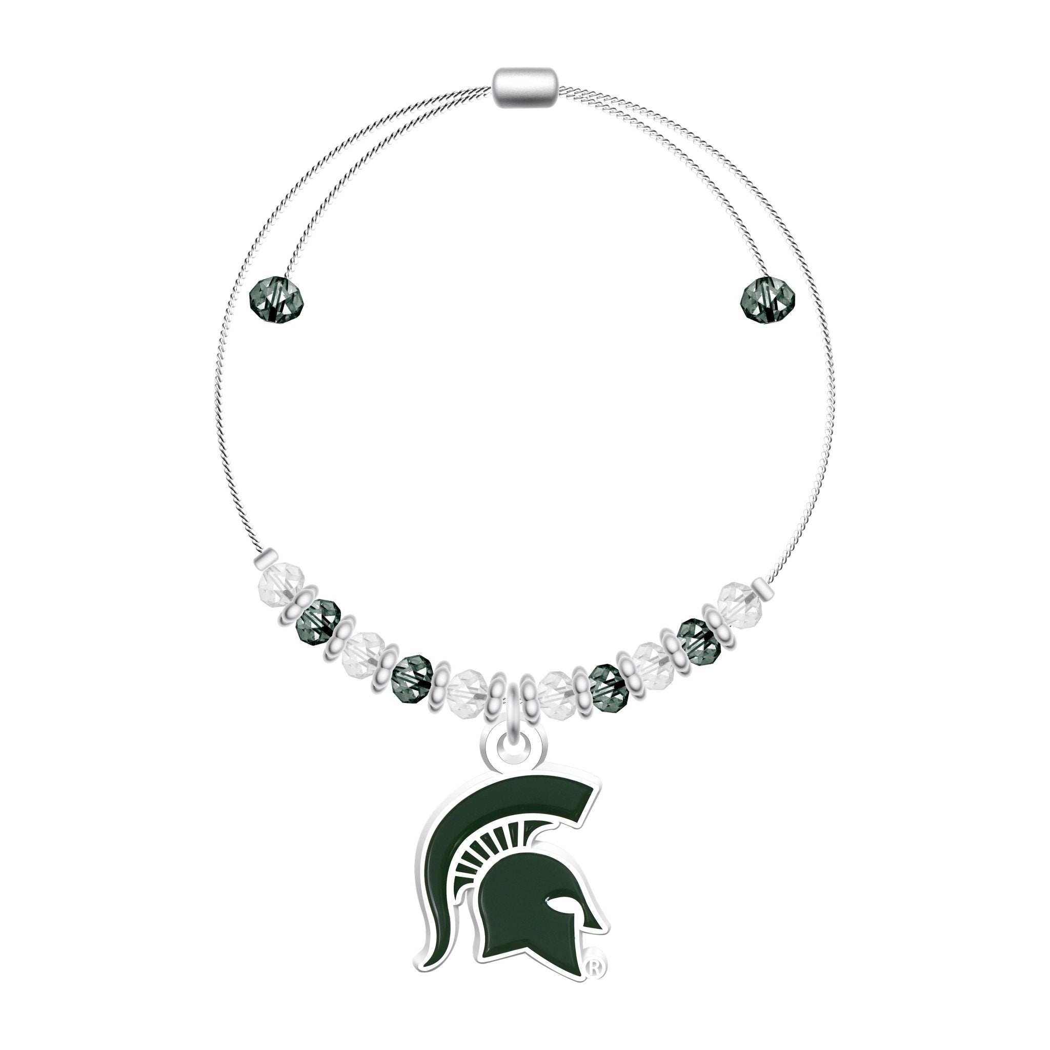 Gamedays Gear NCAA 2 - Tone Bead Adjustable Bracelet B027 - 4030