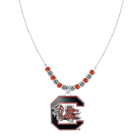 NCAA Beaded Cobra Chain Necklace - Gamedays Gear - Alabama Crimson Tide