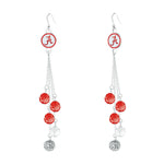Gamedays Gear NCAA Beaded Dangle Earrings E052 - 4001
