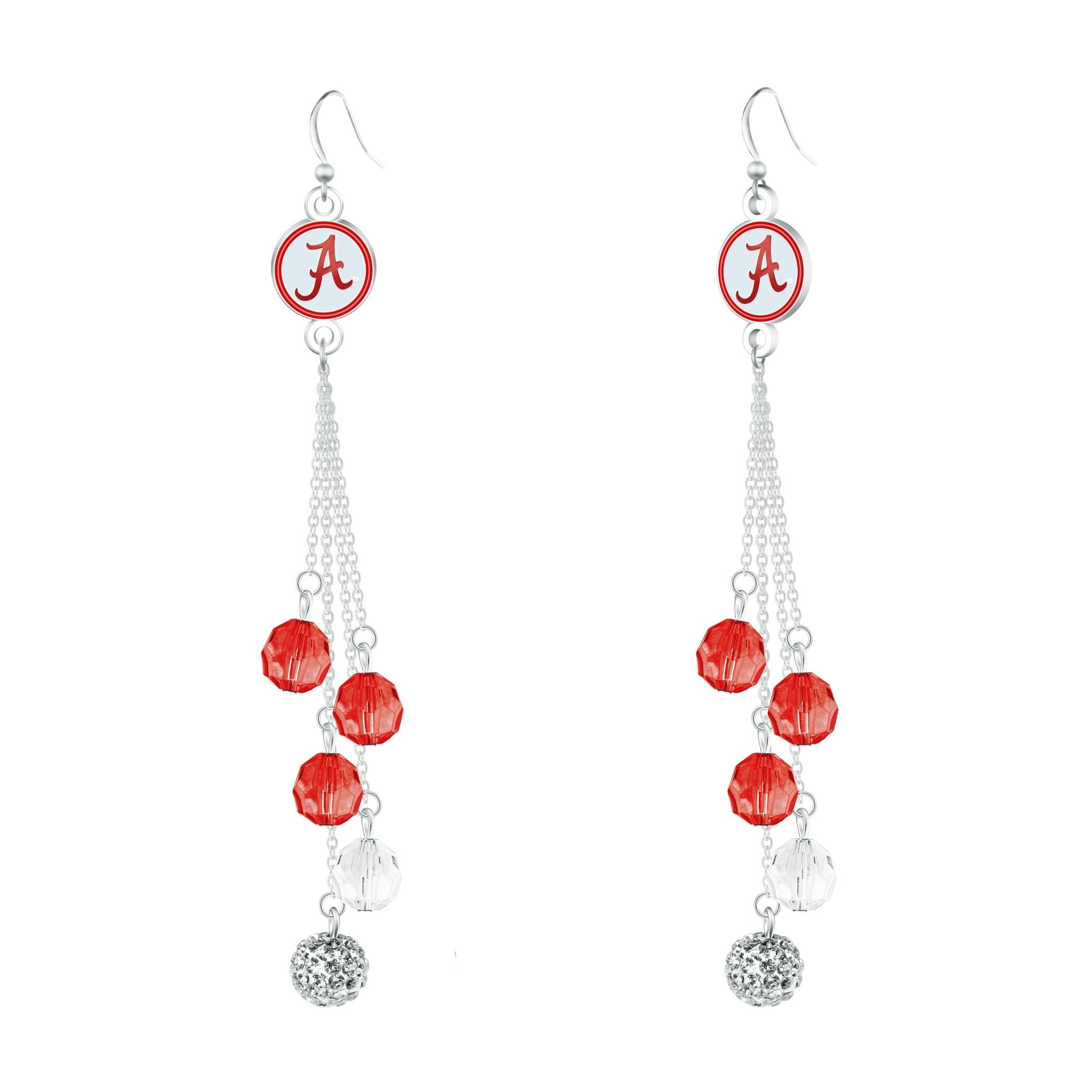 Gamedays Gear NCAA Beaded Dangle Earrings E052 - 4001