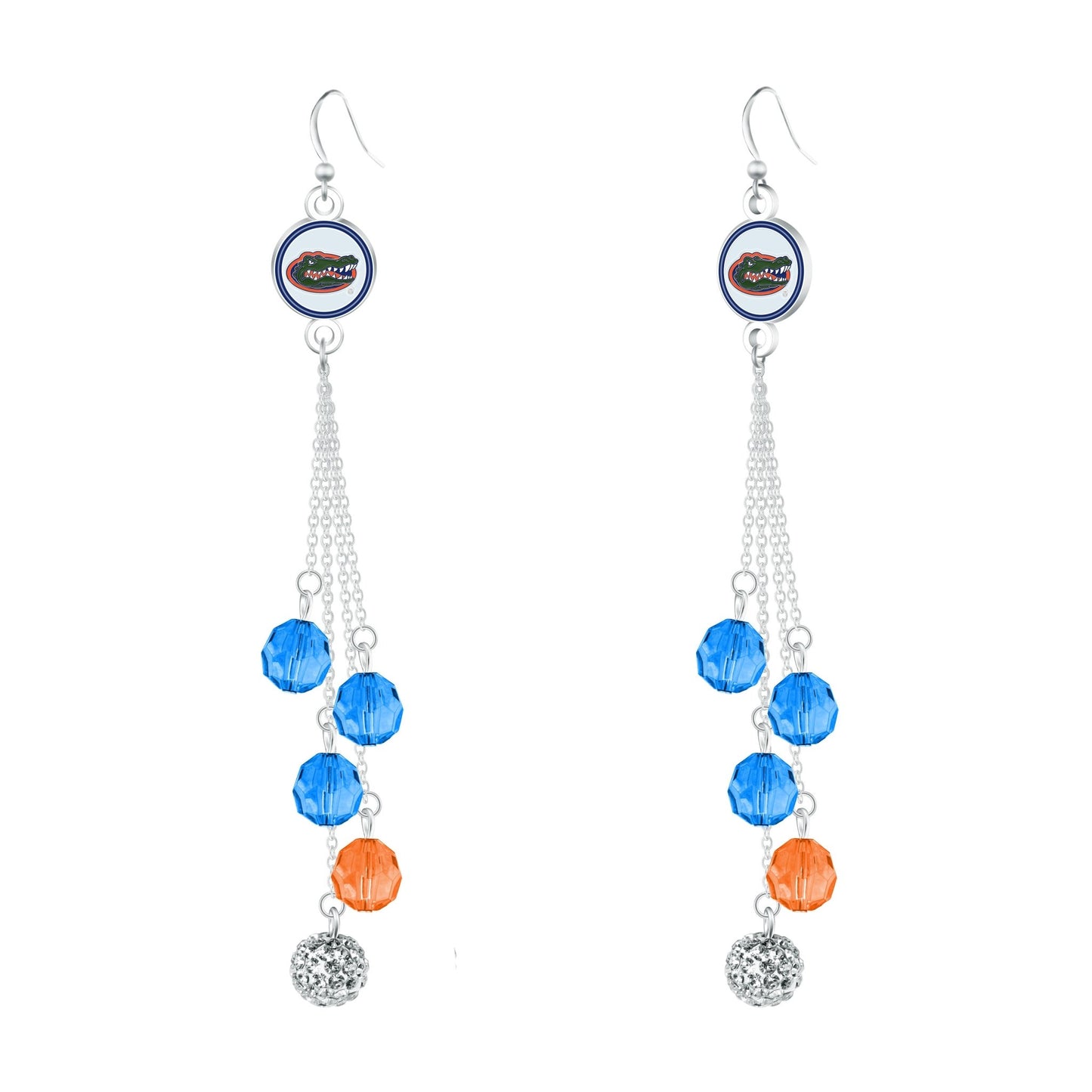 NCAA Beaded Dangle Earrings - Gamedays Gear - Florida Gators