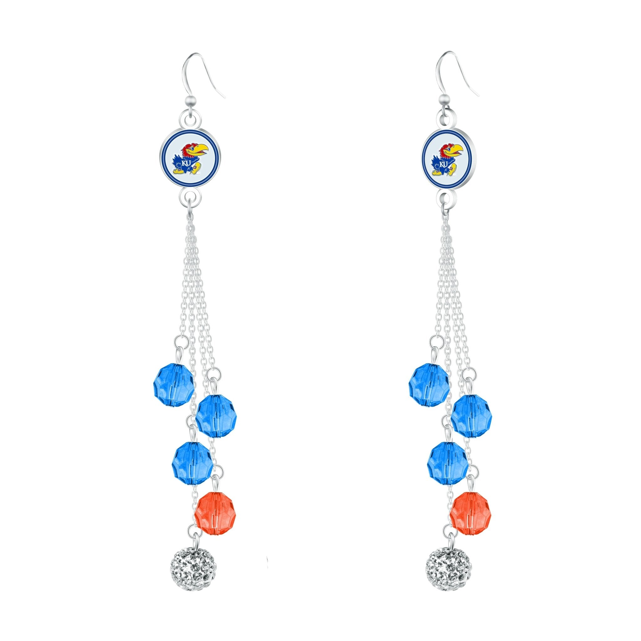Gamedays Gear NCAA Beaded Dangle Earrings E052 - 4022