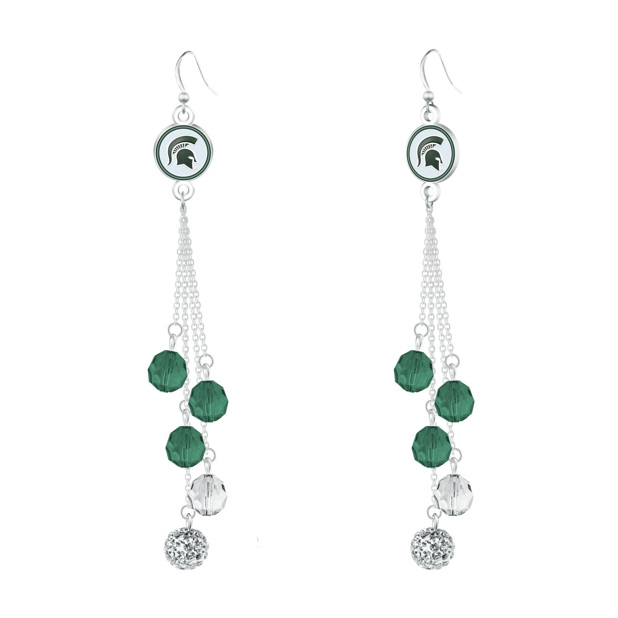 Gamedays Gear NCAA Beaded Dangle Earrings E052 - 4030