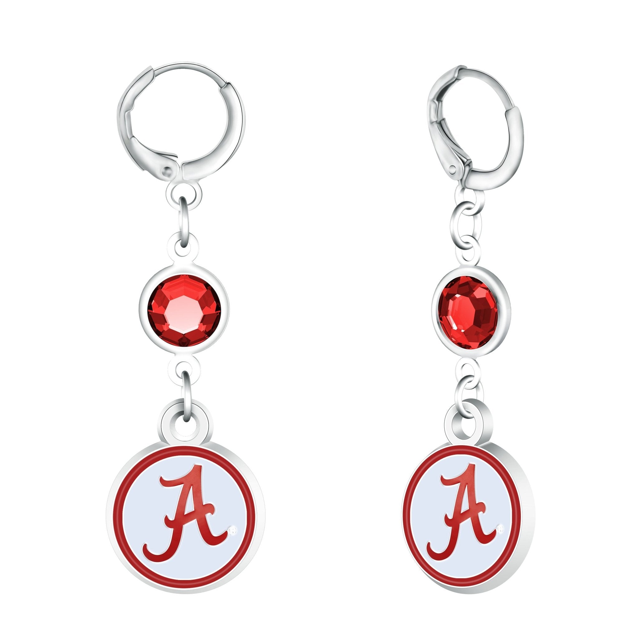 Gamedays Gear NCAA Beaded Dangle Hoop Earrings E038 - 4001