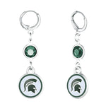 Gamedays Gear NCAA Beaded Dangle Hoop Earrings E038 - 4030