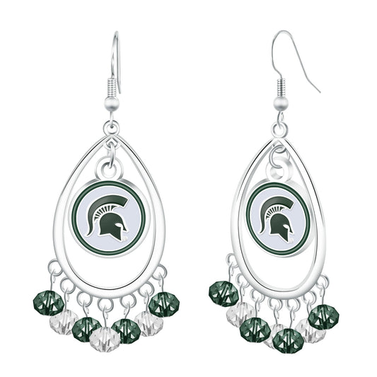 NCAA Beaded Teardrop Earrings - Gamedays Gear - Alabama Crimson Tide