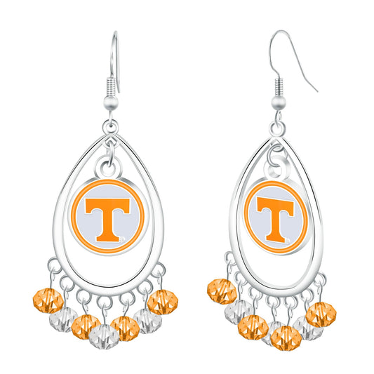 NCAA Beaded Teardrop Earrings - Gamedays Gear - Alabama Crimson Tide