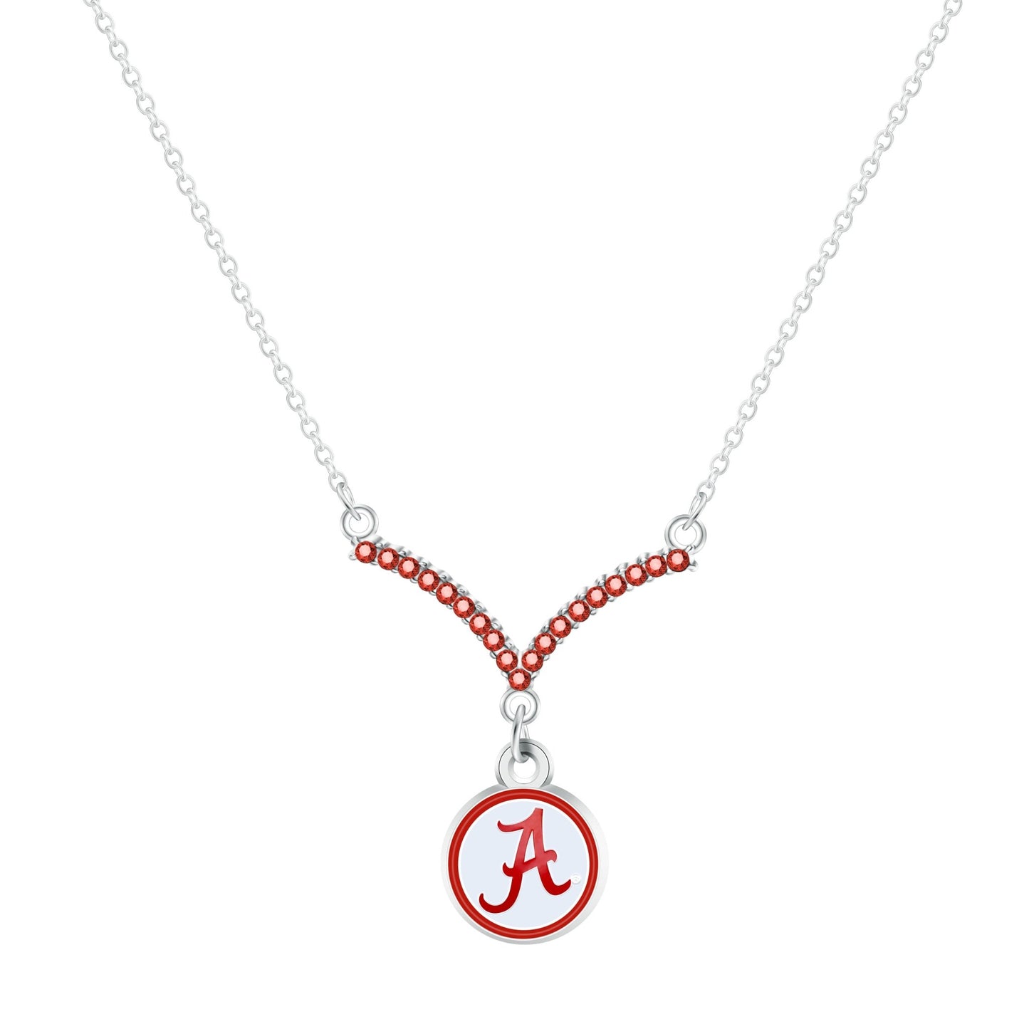 NCAA Chevron V Necklace - Gamedays Gear - Alabama Crimson Tide