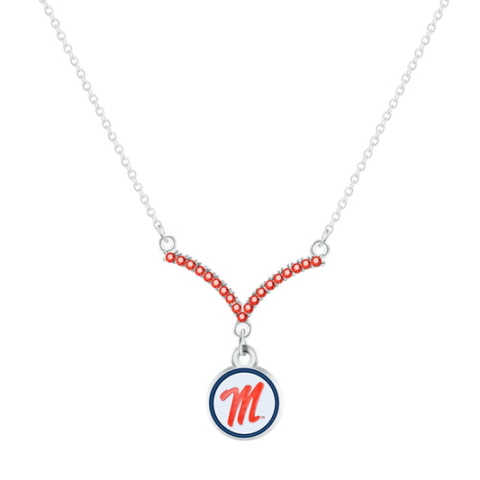 NCAA Chevron V Necklace - Gamedays Gear - Alabama Crimson Tide