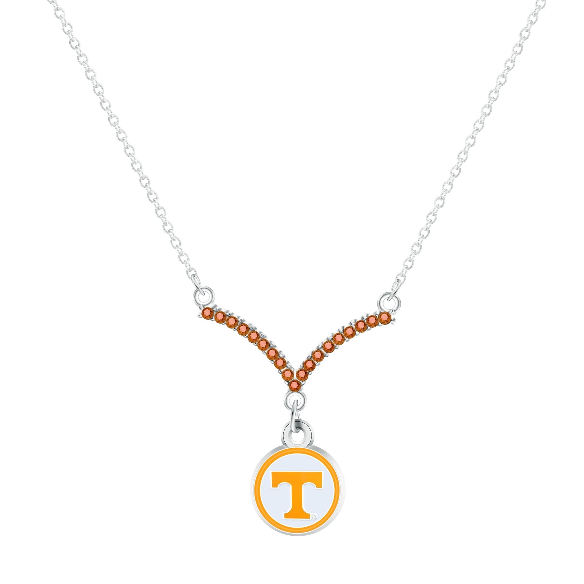 NCAA Chevron V Necklace - Gamedays Gear - Tennessee Volunteers