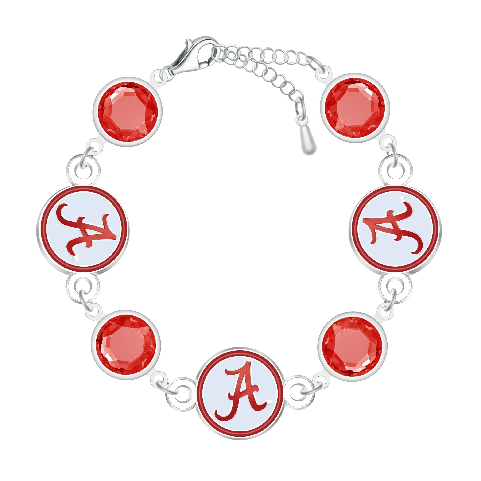 Gamedays Gear NCAA Disc Beaded Bangle Bracelet B024 - 4001