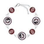 Gamedays Gear NCAA Disc Beaded Bangle Bracelet B024 - 4014