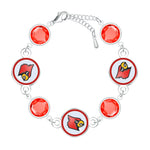 Gamedays Gear NCAA Disc Beaded Bangle Bracelet B024 - 4025