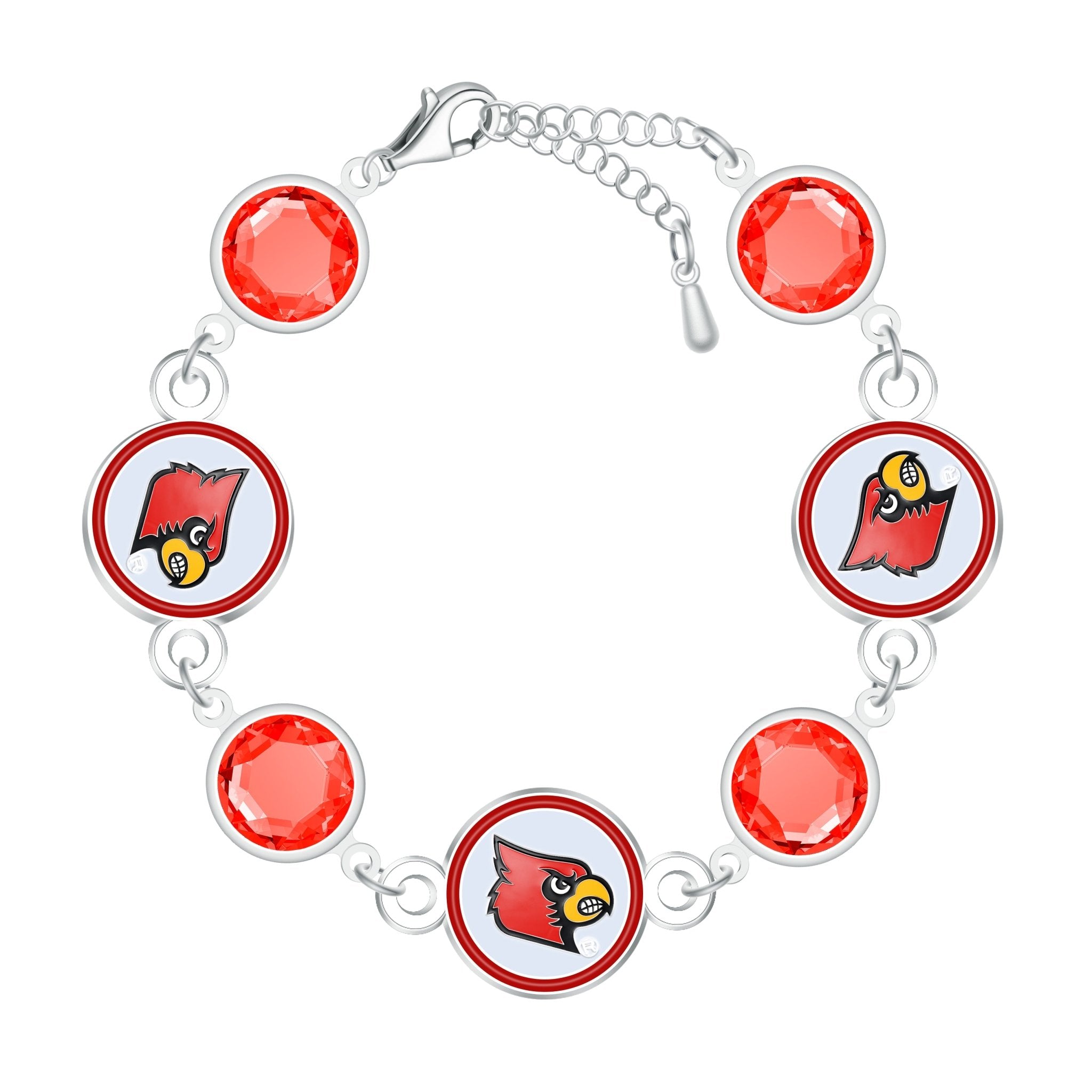 Gamedays Gear NCAA Disc Beaded Bangle Bracelet B024 - 4025