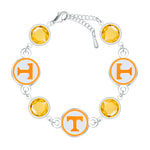 Gamedays Gear NCAA Disc Beaded Bangle Bracelet B024 - 4055