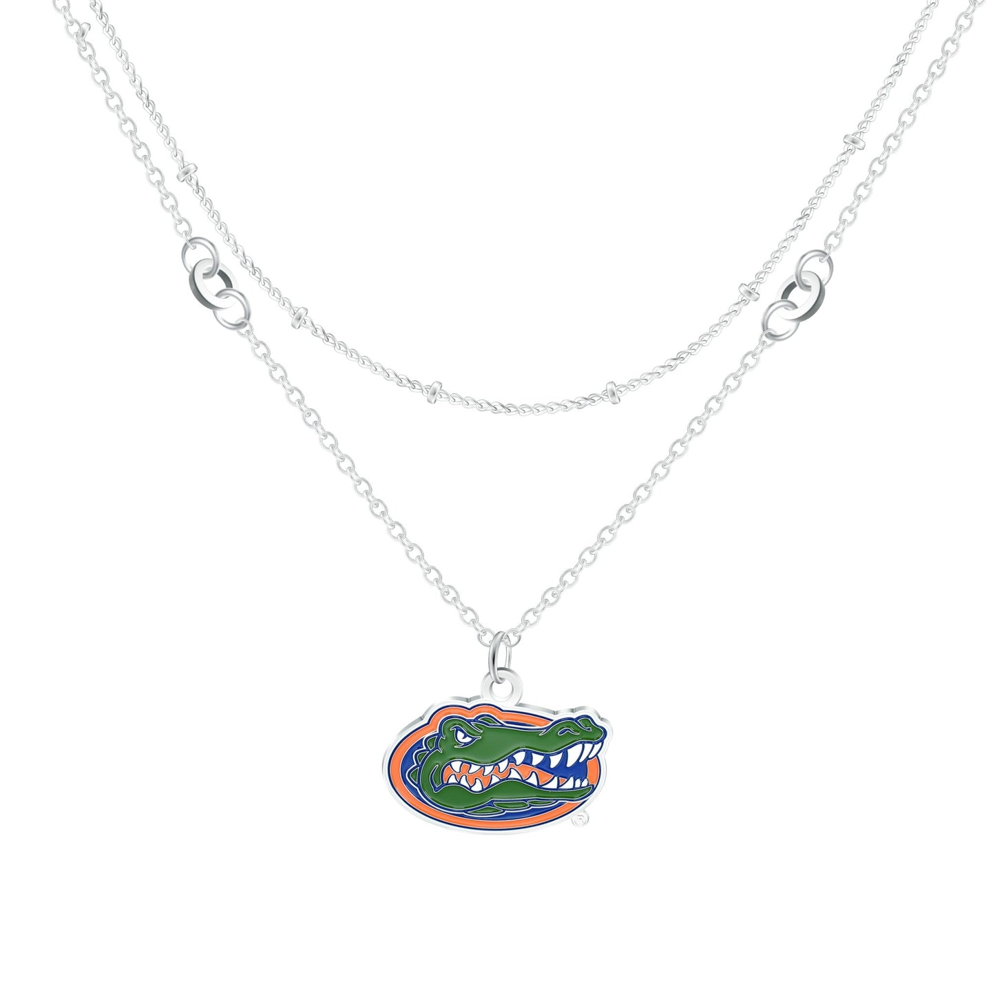 NCAA Double Strand Necklace - Gamedays Gear - Florida Gators