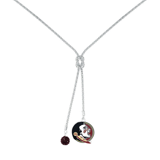 NCAA Infinity Knot Pendant Necklace - Gamedays Gear - Alabama Crimson Tide