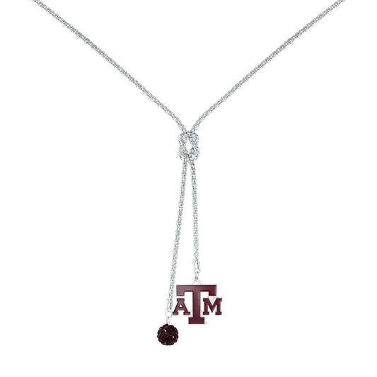 NCAA Infinity Knot Pendant Necklace - Gamedays Gear - Alabama Crimson Tide