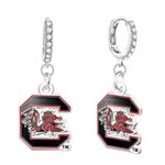 Gamedays Gear NCAA Rhinestone Circle Earrings E034 - 4051