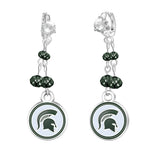 Gamedays Gear NCAA Rhinestone Dangle Earrings E022 - 4030