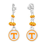 Gamedays Gear NCAA Rhinestone Dangle Earrings E022 - 4055