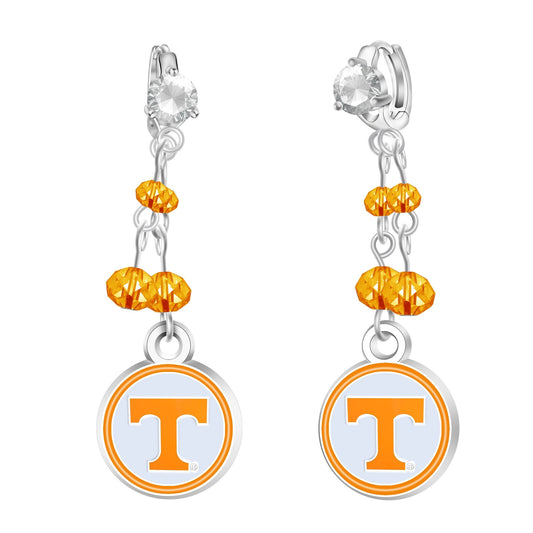 NCAA Rhinestone Dangle Earrings - Gamedays Gear - Alabama Crimson Tide