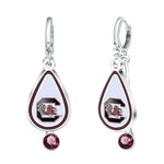 Gamedays Gear NCAA Rhinestone Teardrop Earrings E033 - 4051