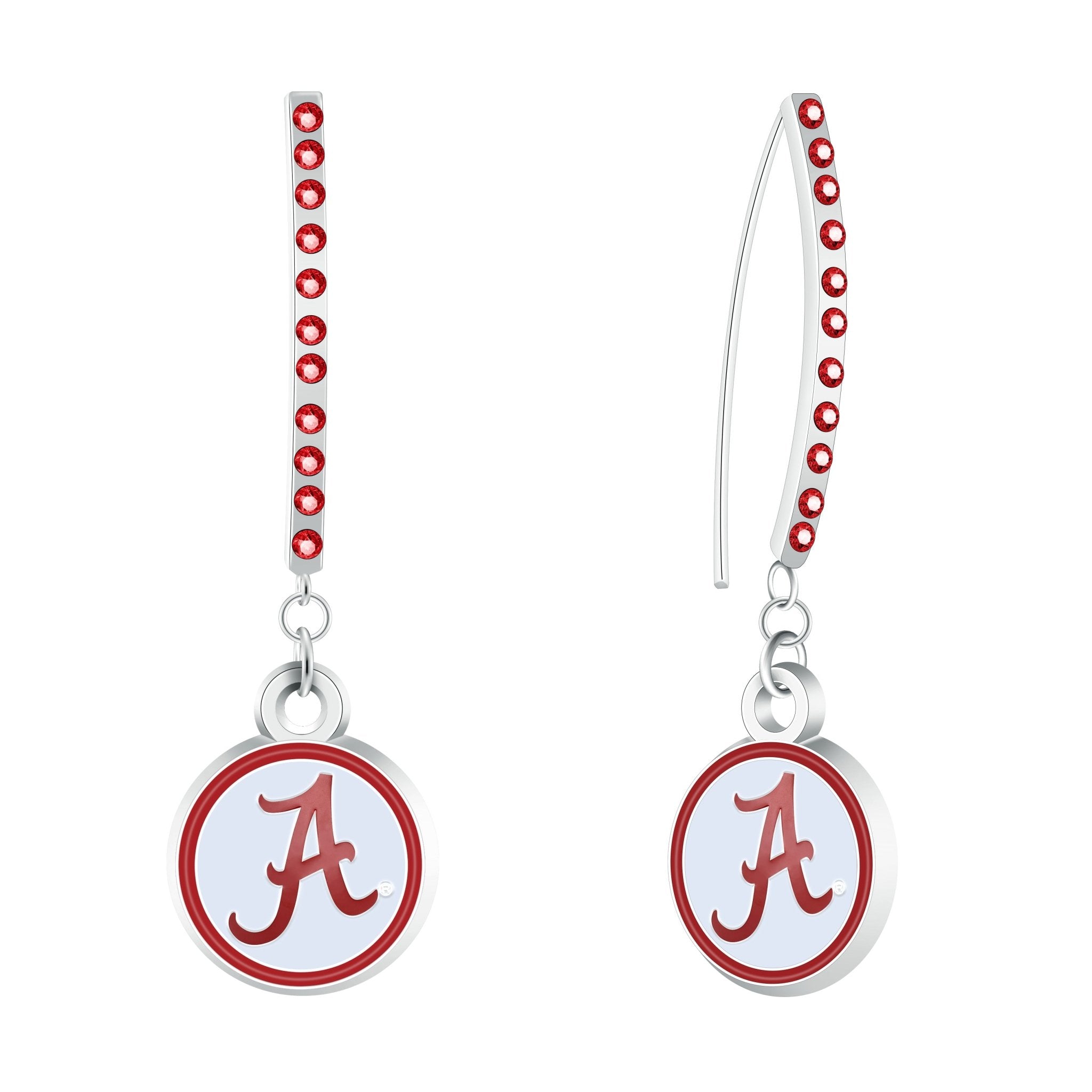 Gamedays Gear NCAA Rhinestone Vertical Earrings E024 - 4001